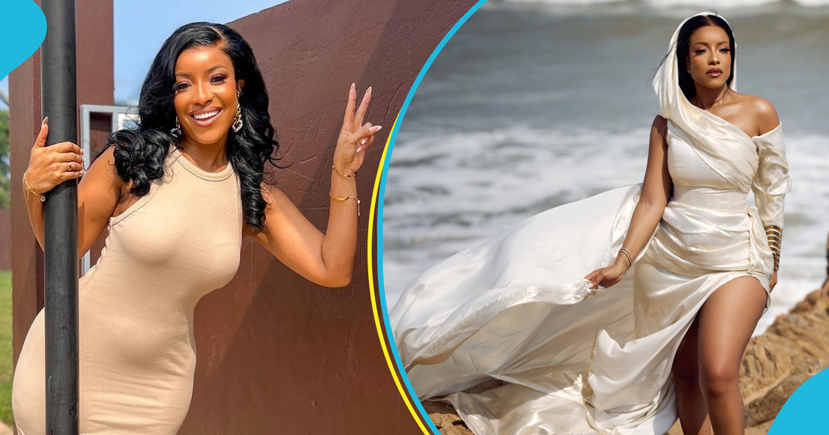 Joselyn Dumas @43: Actress dazzles in a hooded silk dress, many in awe of her heavenly beauty