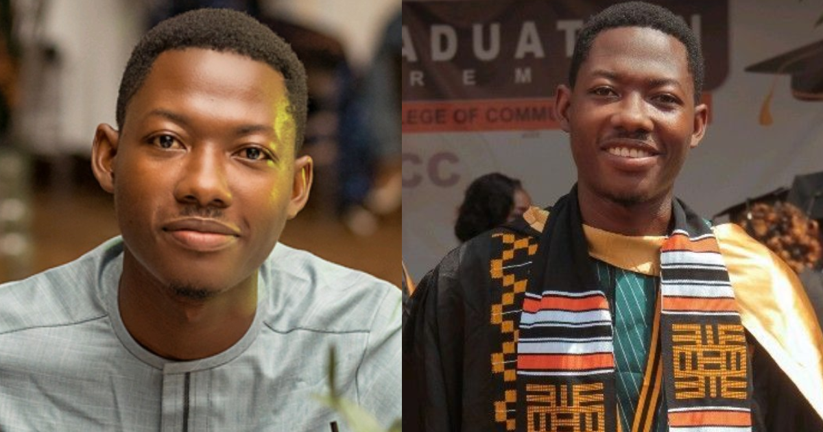 Ghanaian man graduates university afte 9 years