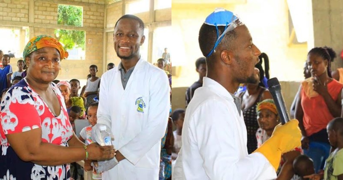 COVID-19: Level 300 student at KNUST donates PPEs in fight against the pandemic