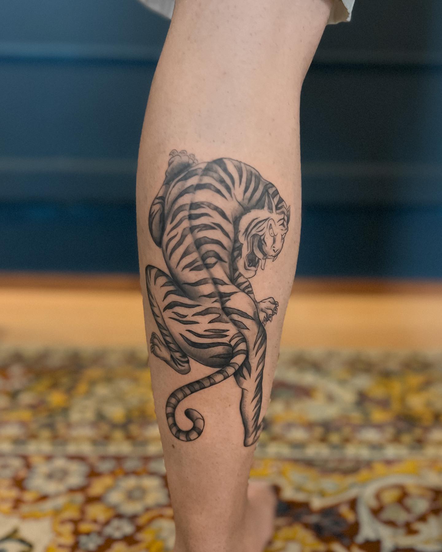 Tiger Tattoo Colour transparent PNG - StickPNG