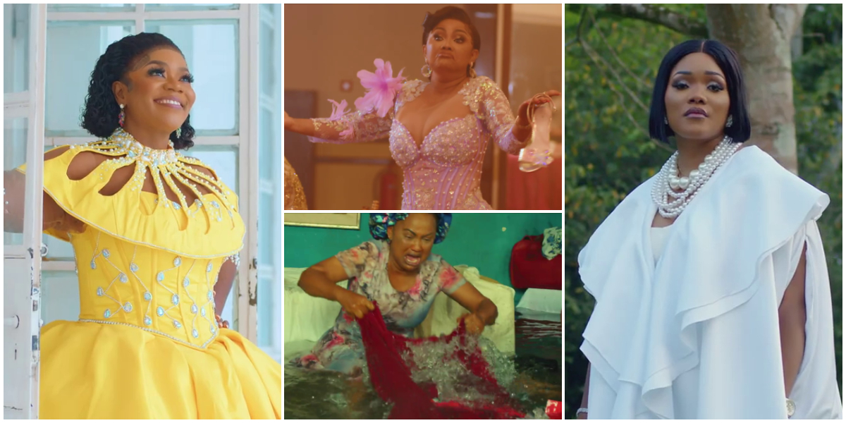 Nana Ama McBrown displays fire acting skills in Piesie Esther's Mo music video