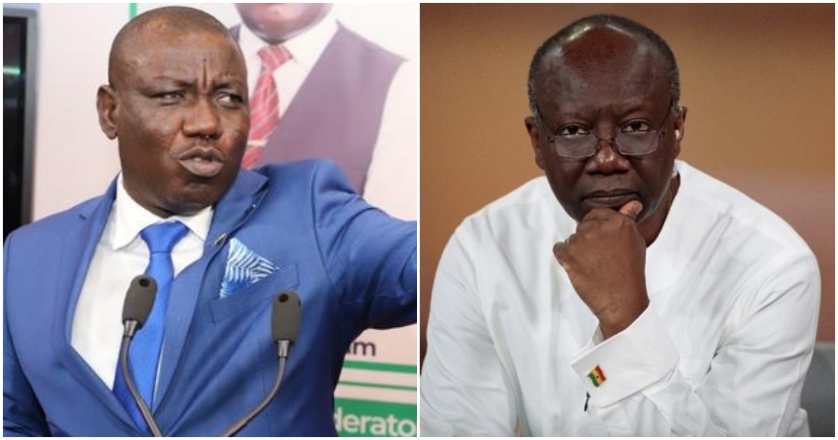 Isaac Adongo has suggested that the finance minister Ken Ofori-Atta is a hyprocrite.