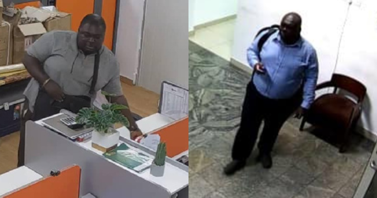 Fearless serial laptop thief caught on CCTV again; video emerges 2 weeks after BOST head office incident