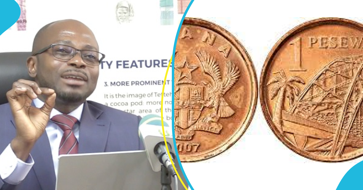 Bank of Ghana says one and five pesewa coins are legal tender and must not be rejected