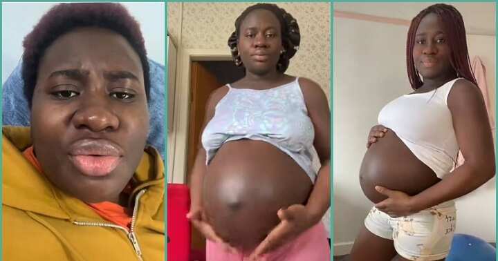 Pregnant woman cries out over size of nose