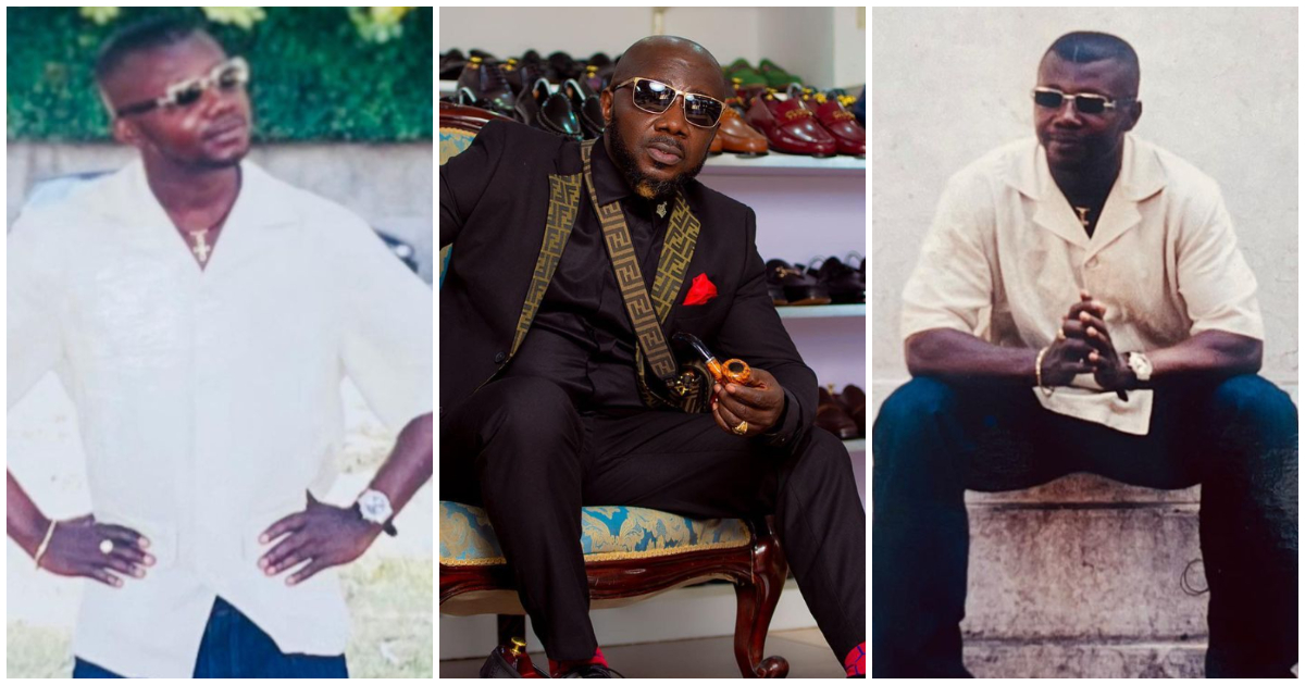 Osebo shares younger photos of himself looking taller and classy in Italy