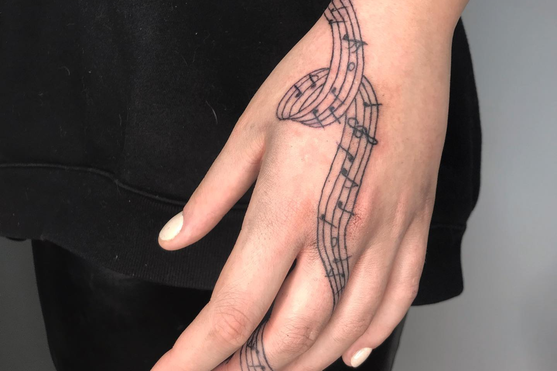 Tattoo uploaded by Samurai Tattoo mehsana • Music tattoo |Music tattoo  design |Music tattoo ideas |Tattoo on neck |Neck tattoo • Tattoodo