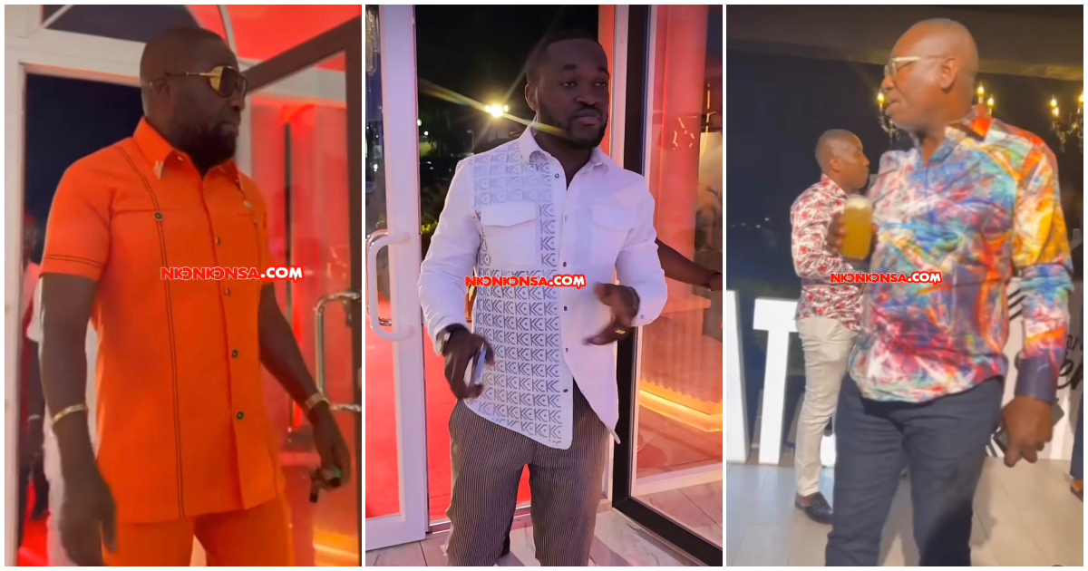 Despite Dr Ofori Sarpong And Others Attend Kennedy Osei's Graduation Party In Stylish Outfits
