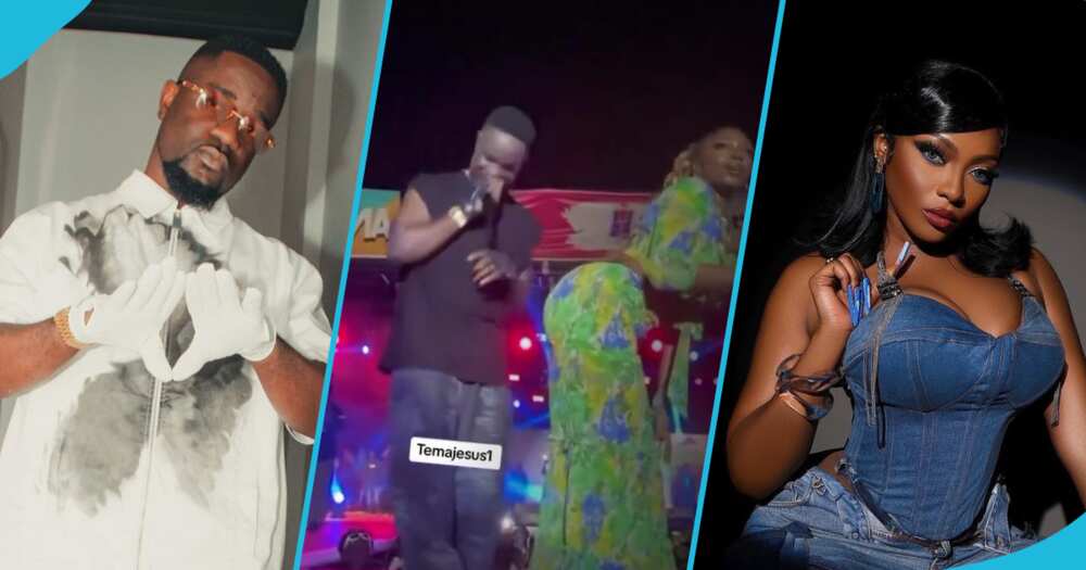 Sarkodie and Sefa in pics