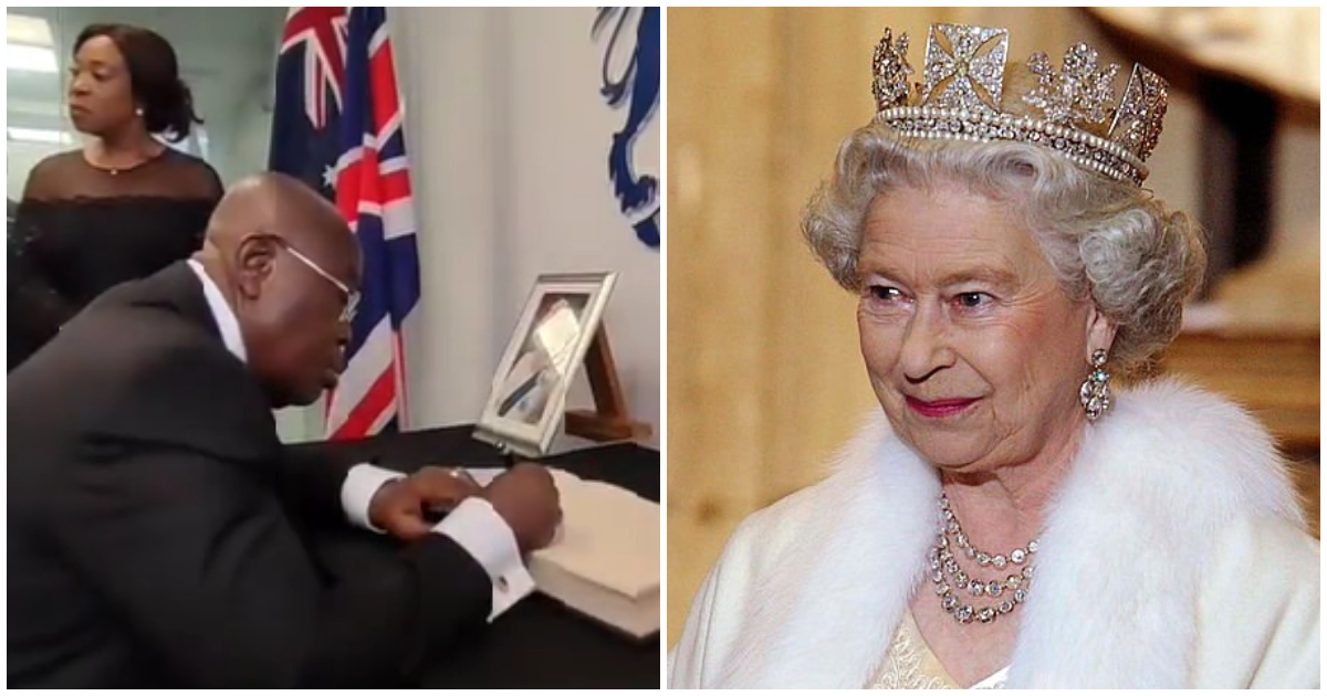 Mourning Queen Elizabeth II: President Akufo-Addo signs book of condolence for late Monarch