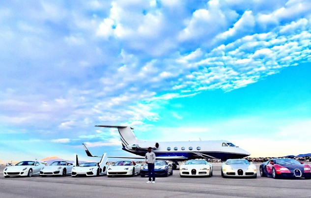 Floyd Mayweather cars and jet