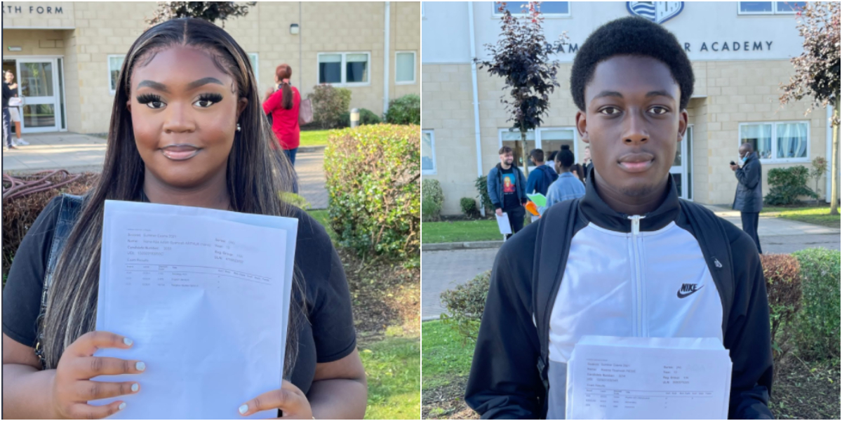 Smart brains: Ghanaian students in UK gain university admissions after earning 6 As in exams