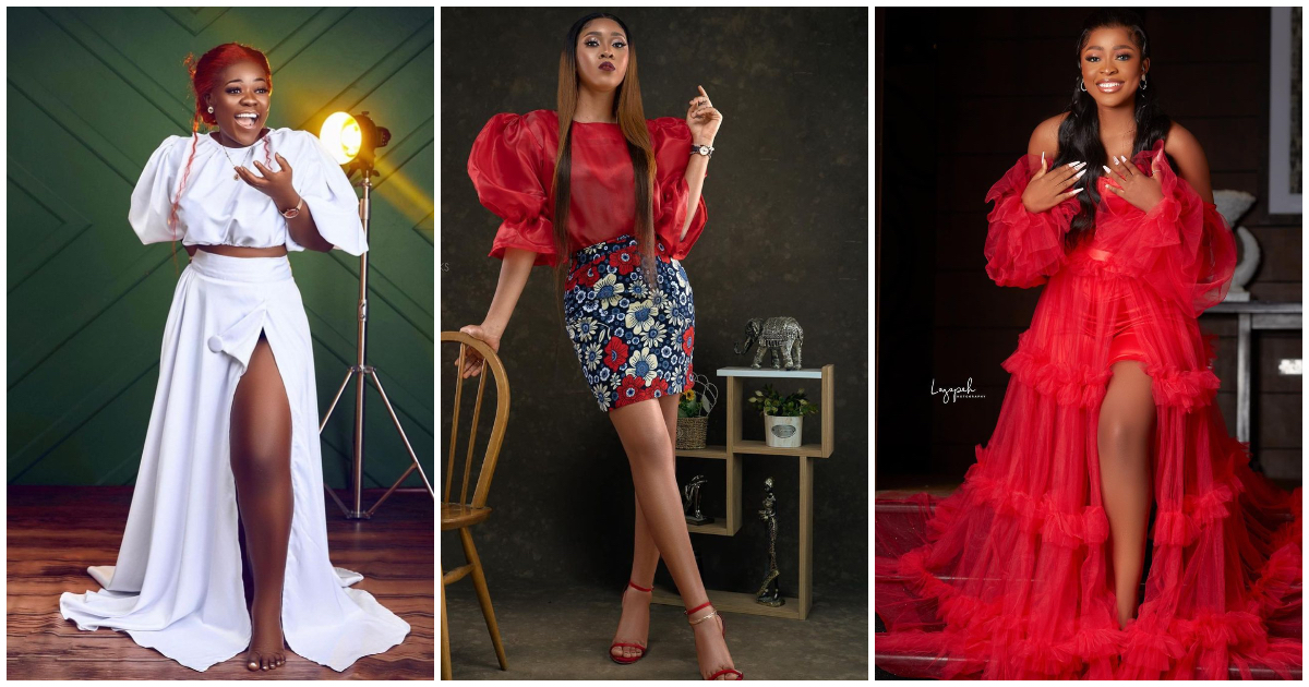 Jackline Mensah, Asantewaa, Portia Wekia and other female TikTok stars who have become style influencers