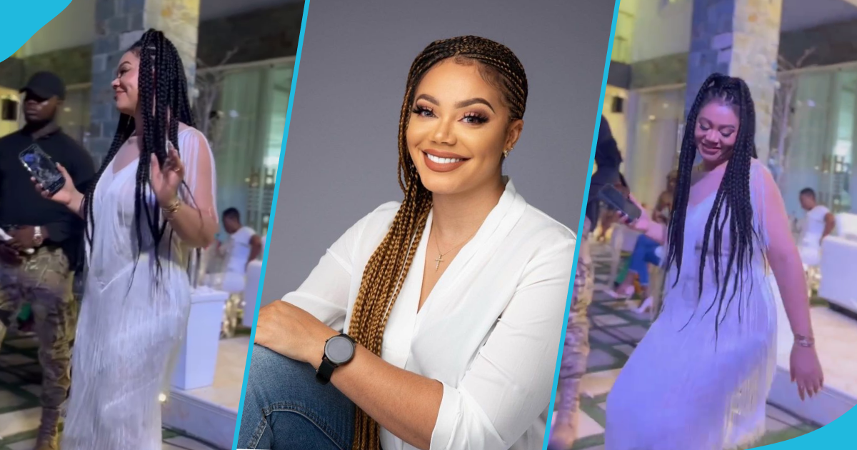 Nadia Buari dances hard at the birthday party of Confidence Haugen, video goes viral: "Not shy"