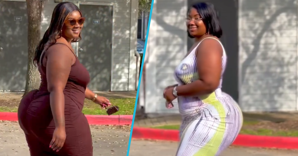 Plus-Size Lady Flaunts Curvy Figure In Sensational Video, Men Drool Over Her:  “Be My Woman” 