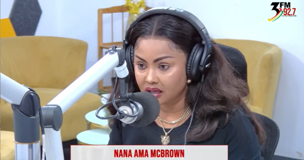 Nana Ama McBrown on 3FM 92.7 Sunrise
