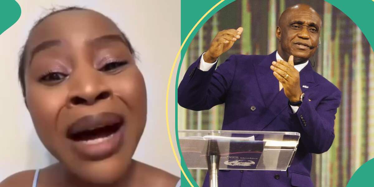 "U no get conscience": Lady slams Pastor Ibiyeomie for demanding 20% of people's income as offering
