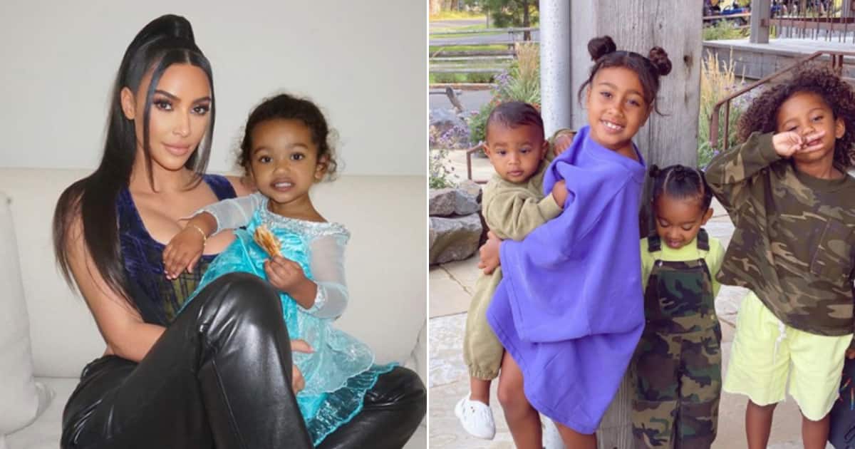 Kim Kardashian West and her babies test positive for the coronavirus
