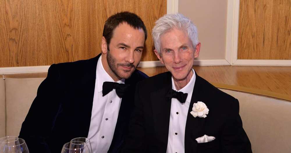Tom Ford and Richard Buckley.