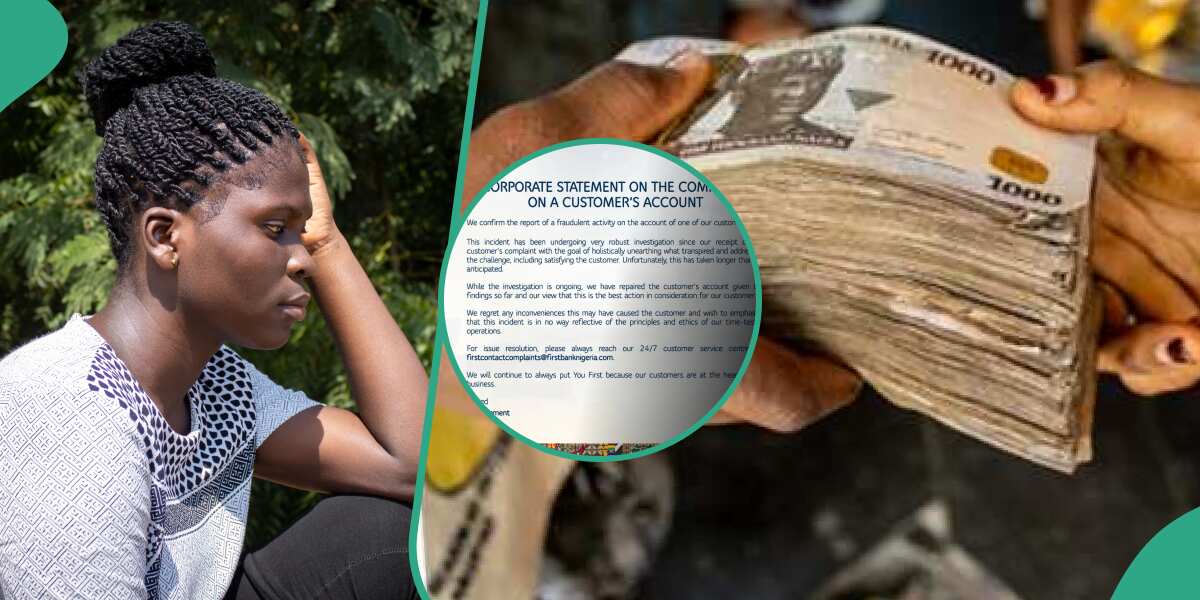First Bank explains how N68m left a lady's account