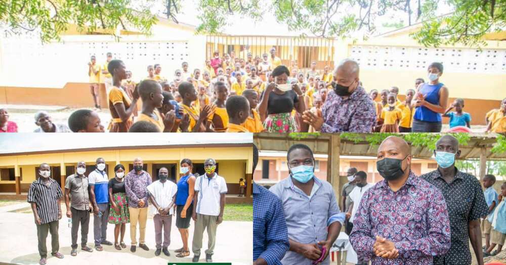 Okudzeto Ablakwa has done it again; builds 6-unit classroom block for his constituents