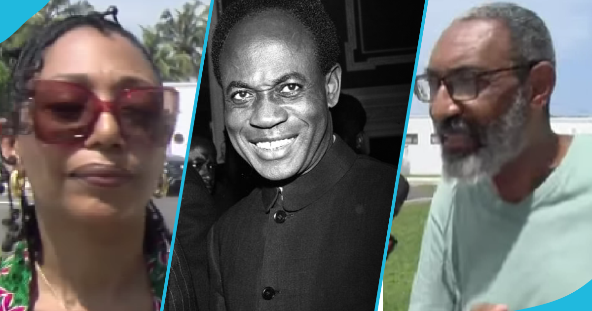 Samia and Sekou 'fight' in public: Watch video of debate between 2 of Nkrumah's children over his legacy