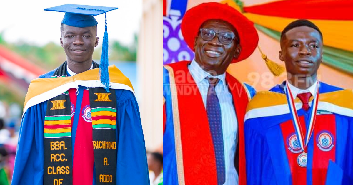 Brilliant young man who was denied uni admission for 3 years becomes best graduating student