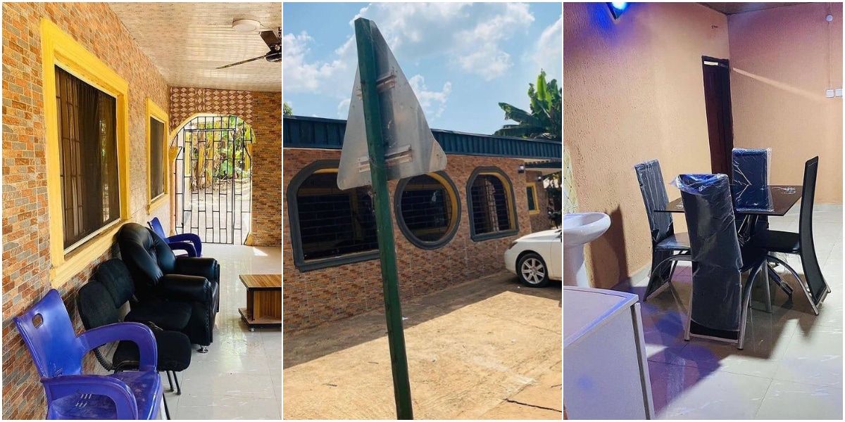 Young Man Receives Huge Praises Online after Building 5-bedroom House for His Mum; Shares Adorable Photos
