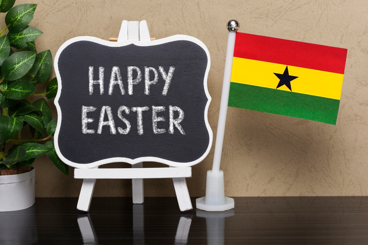 Easter celebration in Ghana traditions, religious activities