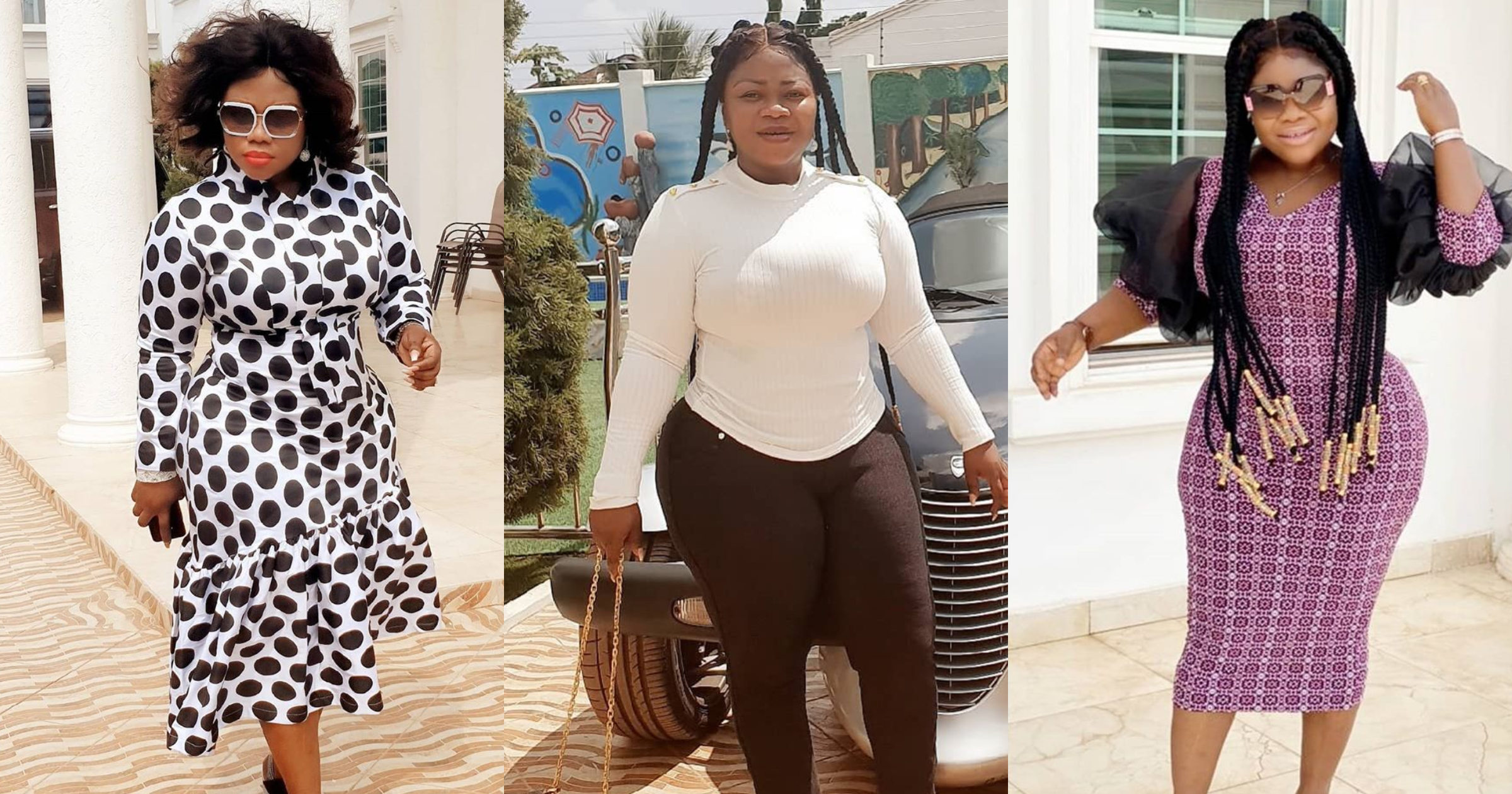 Bofowaa drops 'queenly' photos as she reacts to hubby Obofour's chieftancy; fans react