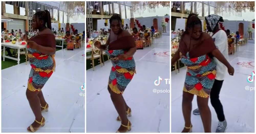 Photo of Ghanaian lady dancing