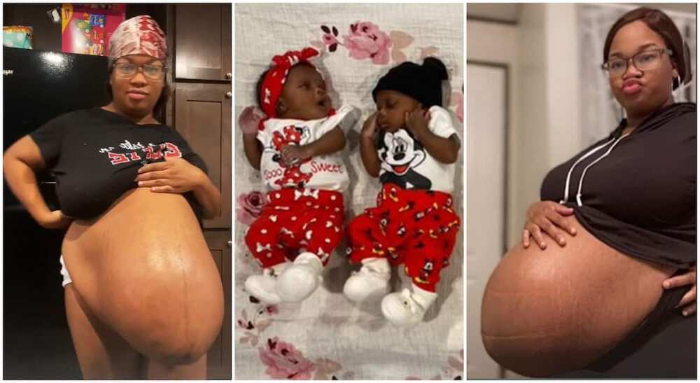Rhonda Richardson gave birth to her twin babies at 35 weeks and two days.