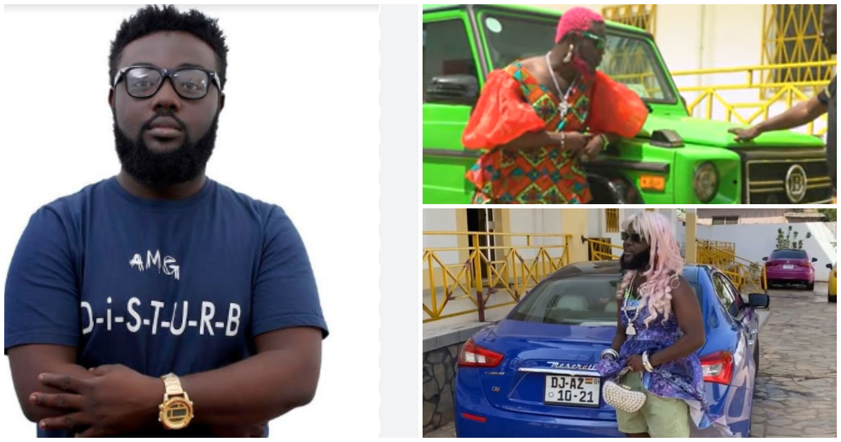 DJ Azonto explains why he named his children after popular cars Corolla and Benz