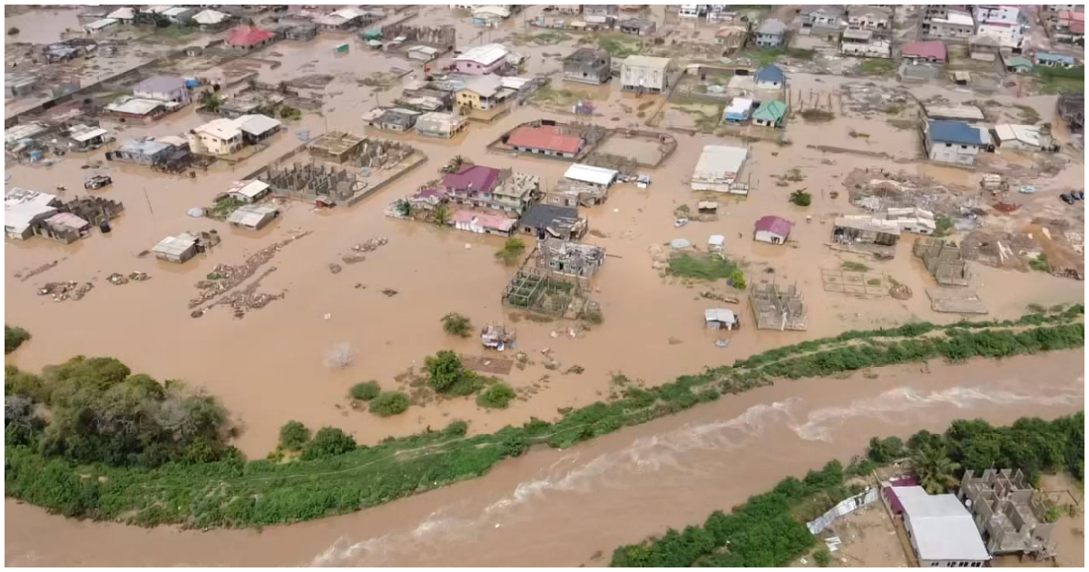Tse Addo community gets flooded after heavy rains