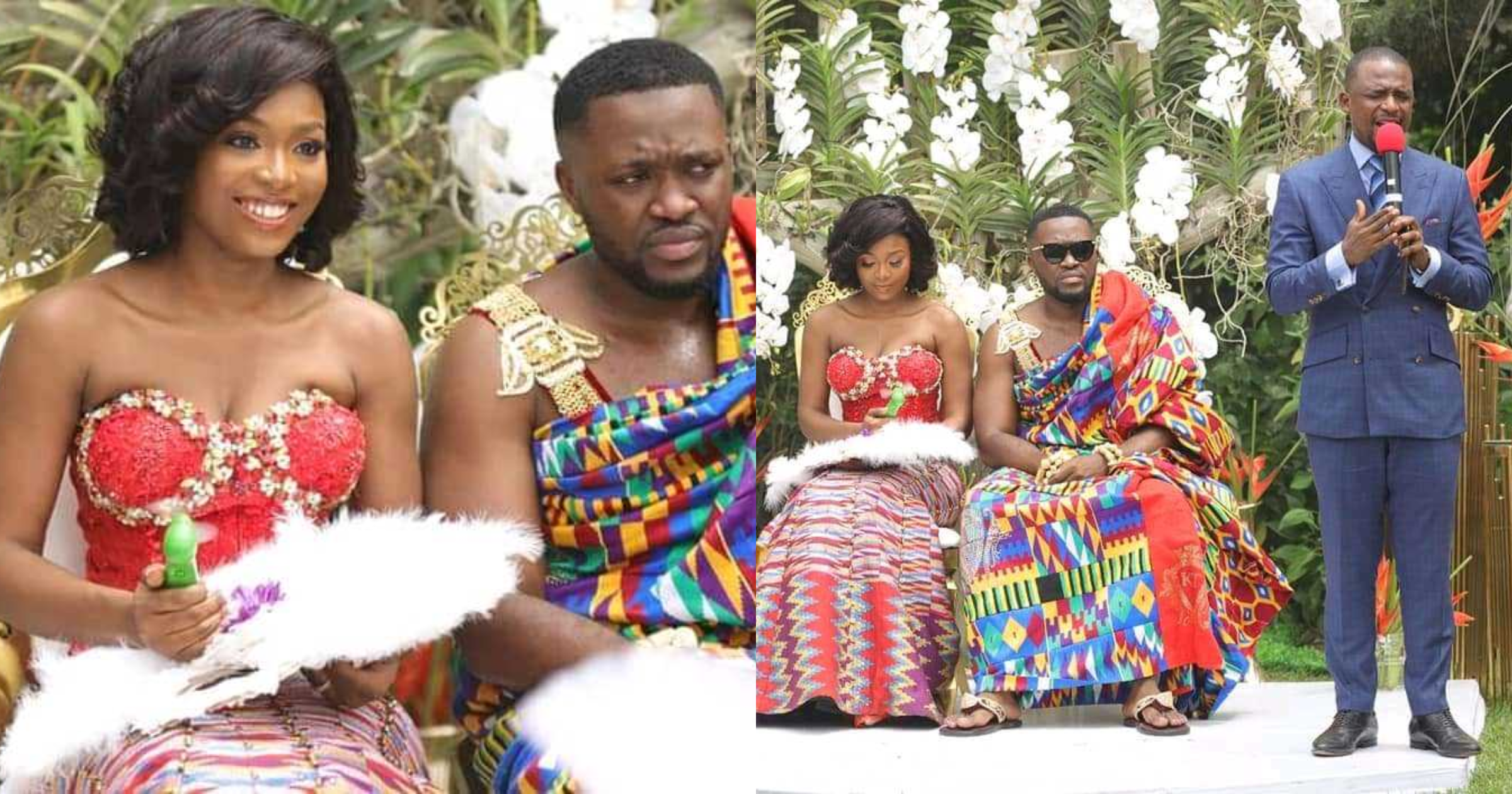 Son of Despite, Kennedy Osei weds Tracy in a beautiful ceremony