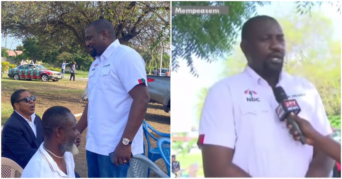 John Dumelo asserts Mahama will win by a landslide at the NDC delegates election