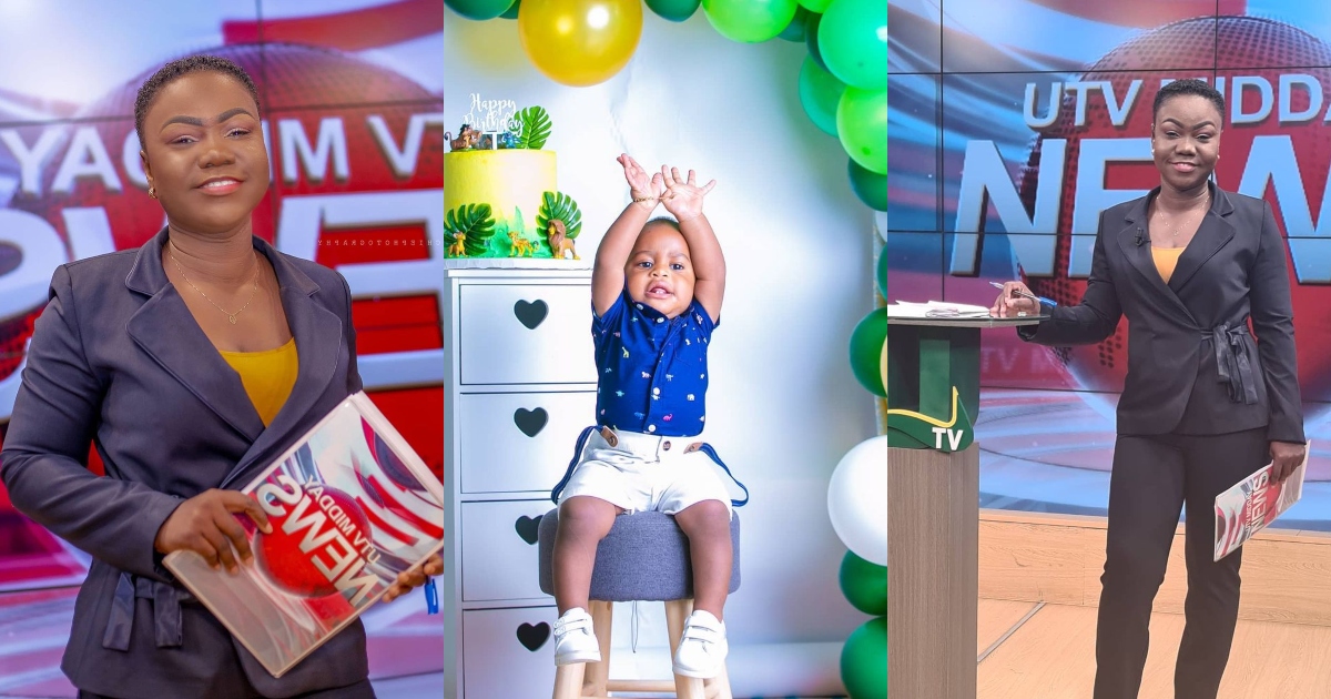 UTV's Akosua Sarpong celebrates birthday of her 1 year old son (Photos)