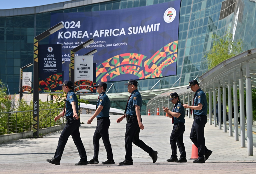 Seoul is hosting delegations from 48 African countries for a major summit this week