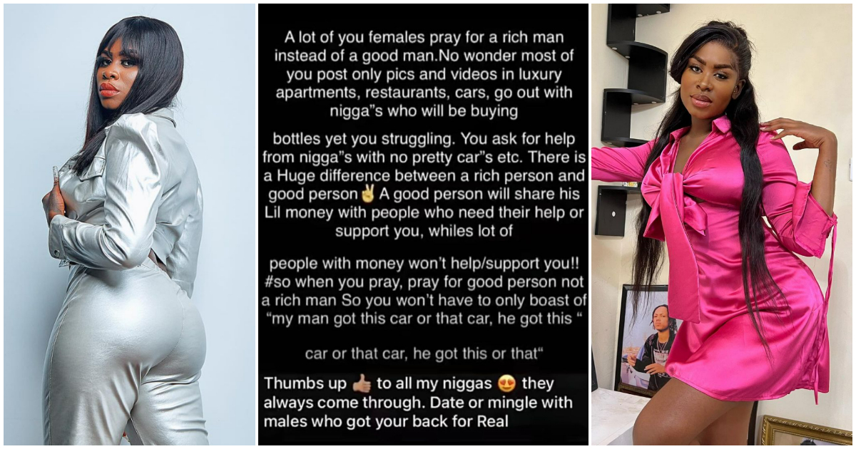 Yaa Jackson advises young women on how to choose a man, long statement sparks reactions