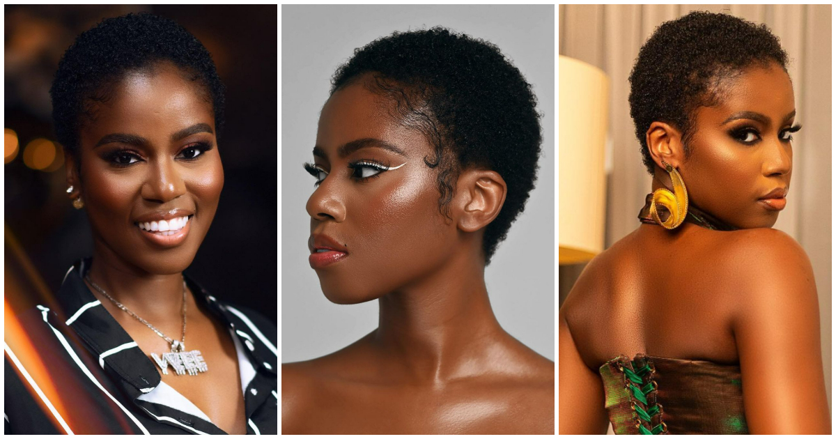 MzVee @30: 10 out of the world looks that show she's the queen of short hair and natural looks