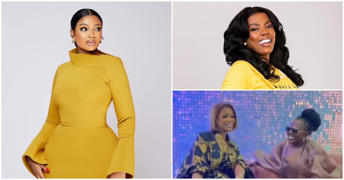 Nana Aba Anamoah And Serwaa Amihere's Sister Go Viral With Their Exquisite Designer Outfits And High Heels