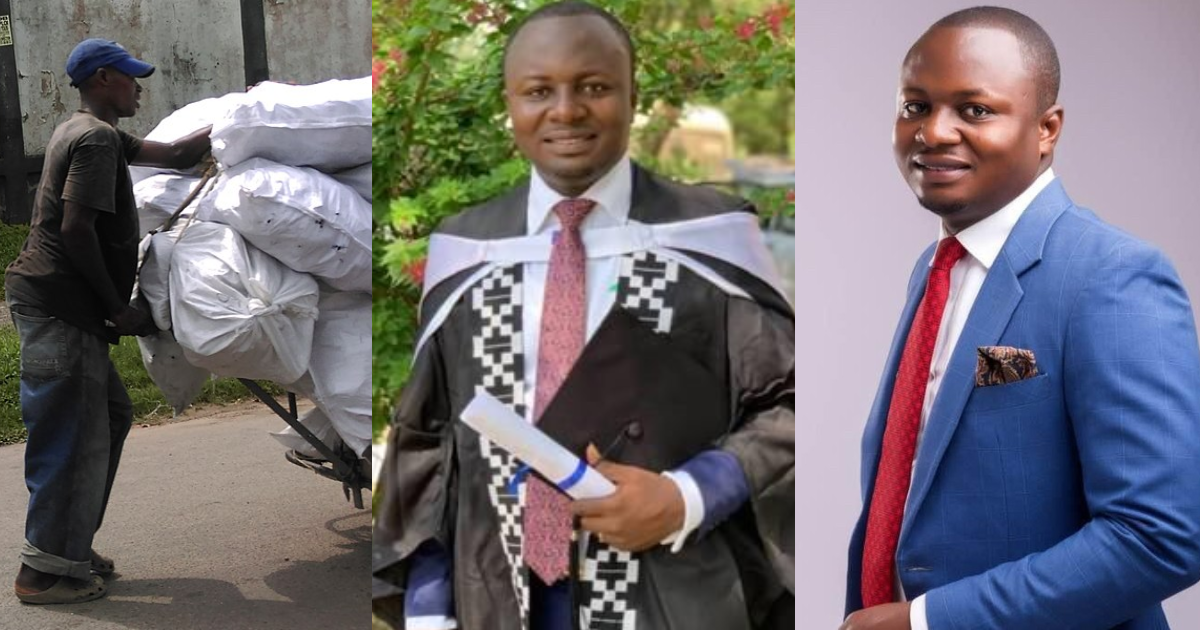 Ghanaian man narrates how he had to take various jobs to afford going to school