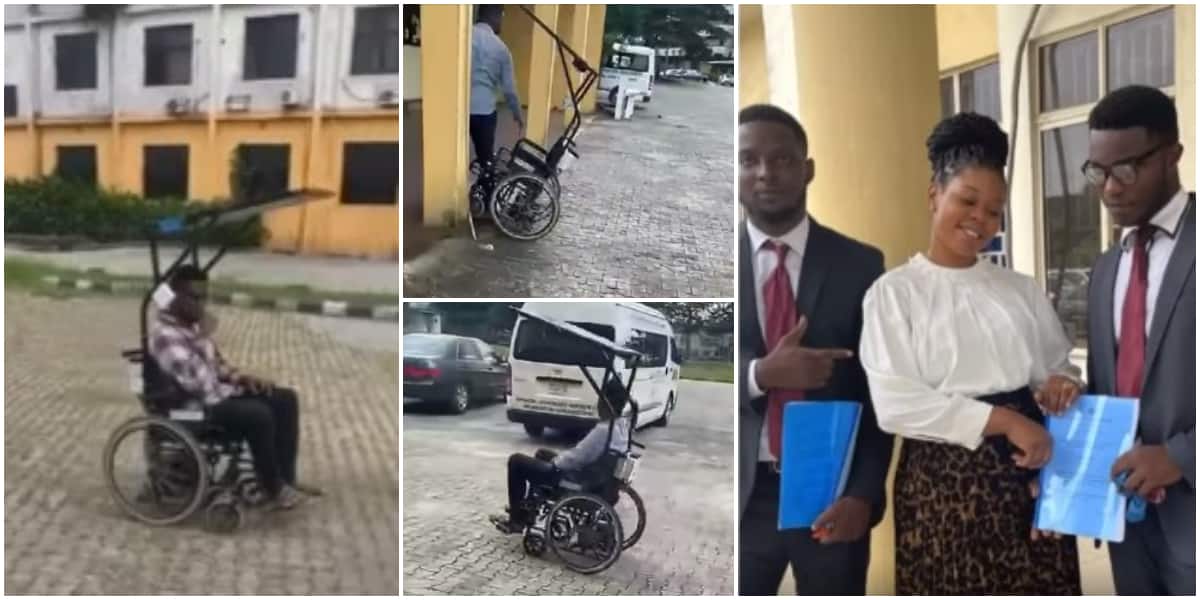 3 UNIPORT graduates create wheelchair that runs on solar and is voice-controlled