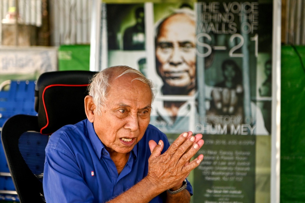 S-21 prison survivor Chum Mey says nothing will erase the trauma of the Khmer Rouge butchering his wife and four children