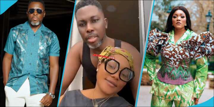 A Plus And His Wife Akosua Vee Get Cosy In A Video, He Praises Her ...