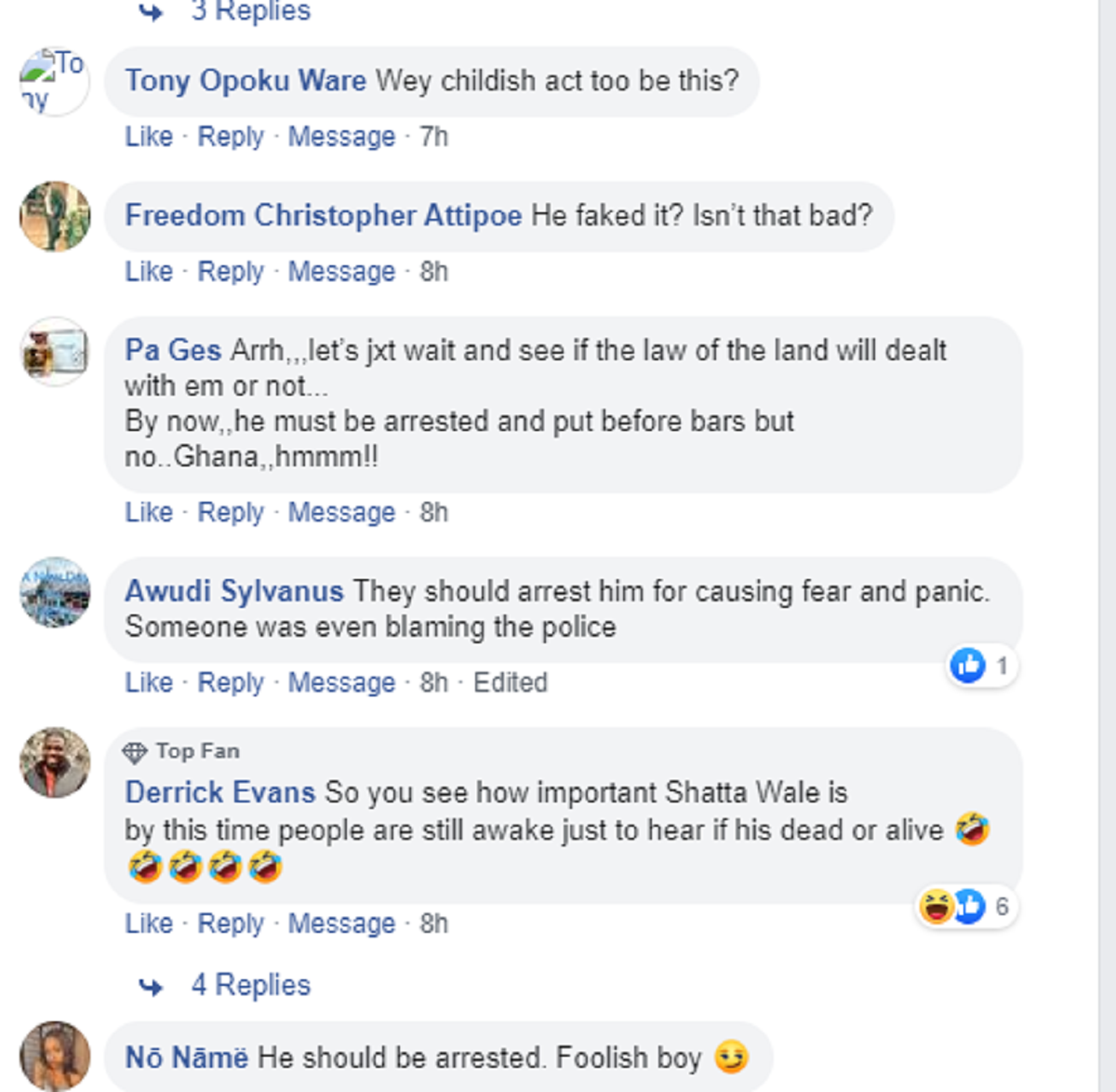 Ghanaians angry with Shatta Wale for Faking his Shooting.