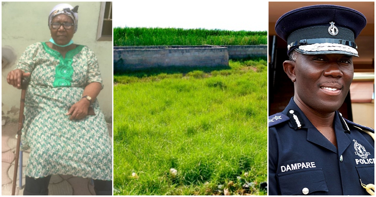78-year-old Ghanaian woman begs the IGP to help her reclaim her land from land guards