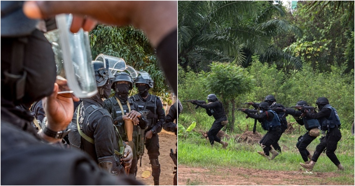 Ghana is testing the country's preparedness for a possible terrorist attack.