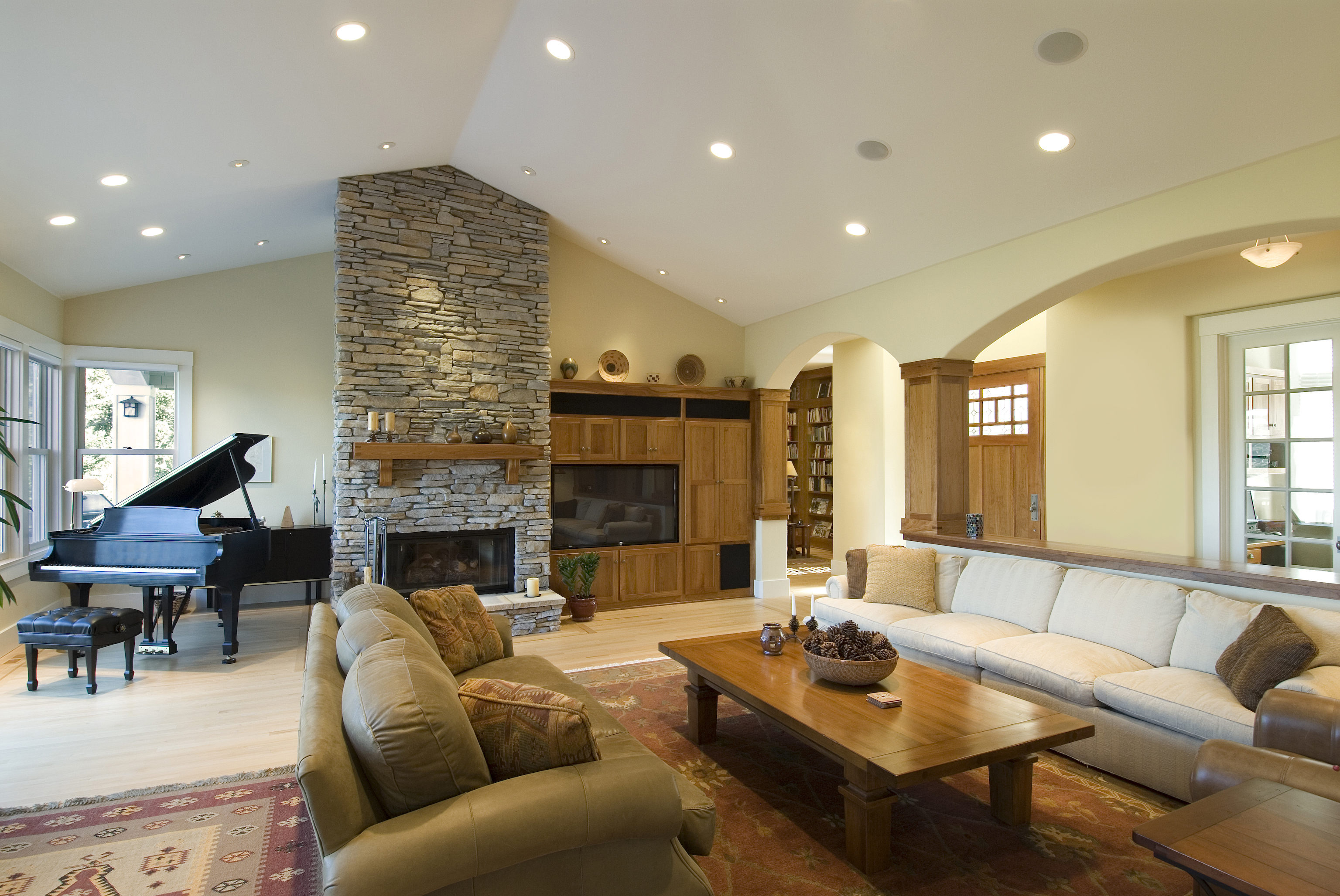 15 solutions to awkward living room layout with a fireplace that work pretty well