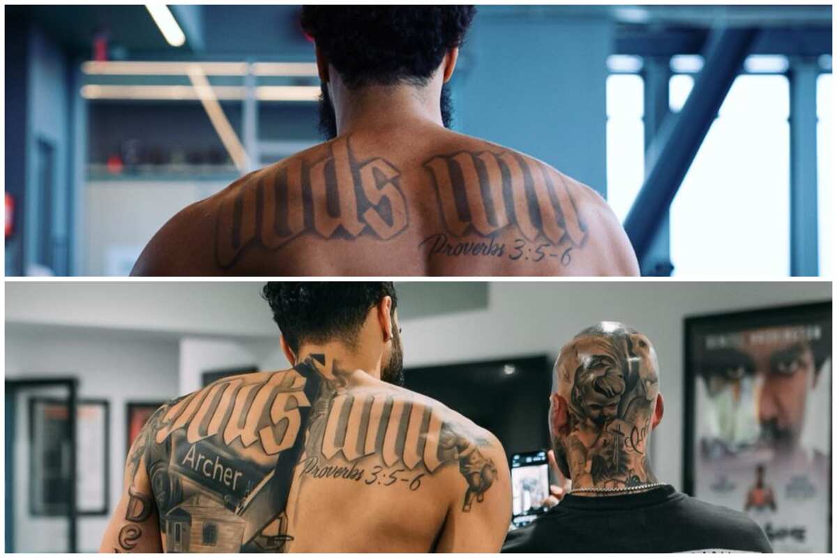 Jayson Tatum Got a Massive and Strange New Back Tattoo With One Slight  Problem